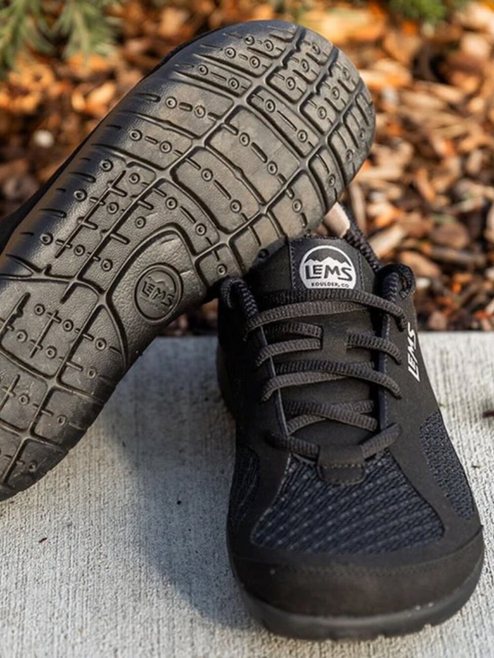 Lems Primal 3 in Black, Size 8 Women / 6.5 Men